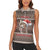 Donkey Christmas Women Sleeveless Polo Shirt Merry Kiss My Ass - Wonder Print Shop