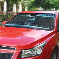 Cat Christmas Auto Sun Shade It’s Fine I’m Fine Everything Is Fine - Wonder Print Shop