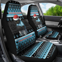 Cat Christmas Car Seat Cover It’s Fine I’m Fine Everything Is Fine - Wonder Print Shop