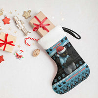 Cat Christmas Stocking It’s Fine I’m Fine Everything Is Fine - Wonder Print Shop