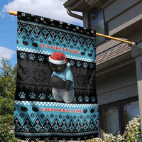 Cat Christmas Garden Flag It’s Fine I’m Fine Everything Is Fine - Wonder Print Shop