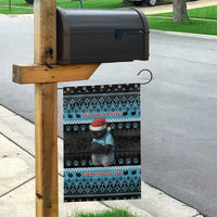 Cat Christmas Garden Flag It’s Fine I’m Fine Everything Is Fine - Wonder Print Shop