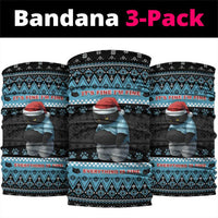 Cat Christmas Neck Gaiter It’s Fine I’m Fine Everything Is Fine - Wonder Print Shop