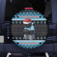 Cat Christmas Spare Tire Cover It’s Fine I’m Fine Everything Is Fine - Wonder Print Shop