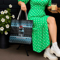 Cat Christmas Tote Bag It’s Fine I’m Fine Everything Is Fine - Wonder Print Shop