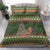 Book Lovers Christmas Bedding Set Gingerbread With Xmas Book Tree - Wonder Print Shop