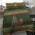 Book Lovers Christmas Bedding Set Gingerbread With Xmas Book Tree - Wonder Print Shop