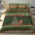 Book Lovers Christmas Bedding Set Gingerbread With Xmas Book Tree - Wonder Print Shop