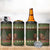 Book Lovers Christmas 4 in 1 Can Cooler Tumbler Gingerbread With Xmas Book Tree - Wonder Print Shop