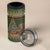 Book Lovers Christmas 4 in 1 Can Cooler Tumbler Gingerbread With Xmas Book Tree - Wonder Print Shop