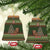 Book Lovers Christmas Ceramic Ornament Gingerbread With Xmas Book Tree - Wonder Print Shop