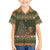 Book Lovers Christmas Kid Hawaiian Shirt Gingerbread With Xmas Book Tree - Wonder Print Shop