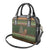 Book Lovers Christmas Shoulder Handbag Gingerbread With Xmas Book Tree - Wonder Print Shop