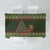 Book Lovers Christmas Tablecloth Gingerbread With Xmas Book Tree - Wonder Print Shop