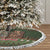 Book Lovers Christmas Tree Skirt Gingerbread With Xmas Book Tree - Wonder Print Shop