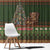 Book Lovers Christmas Window Curtain Gingerbread With Xmas Book Tree - Wonder Print Shop