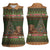 Book Lovers Christmas Women Sleeveless Polo Shirt Gingerbread With Xmas Book Tree - Wonder Print Shop