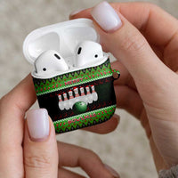 Bowling Christmas AirPods Case Merry Bowlmas - Wonder Print Shop
