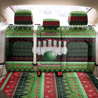 Bowling Christmas Back Car Seat Cover Merry Bowlmas - Wonder Print Shop