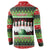 Bowling Christmas Button Sweatshirt Merry Bowlmas - Wonder Print Shop