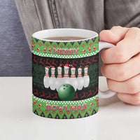 Bowling Christmas Ceramic Mug Merry Bowlmas - Wonder Print Shop