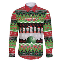 Bowling Christmas Family Matching Puletasi and Hawaiian Shirt Merry Bowlmas - Wonder Print Shop
