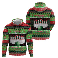 Bowling Christmas Hoodie Merry Bowlmas - Wonder Print Shop