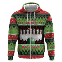 Bowling Christmas Hoodie Merry Bowlmas - Wonder Print Shop