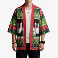 Bowling Christmas Kimono Merry Bowlmas - Wonder Print Shop