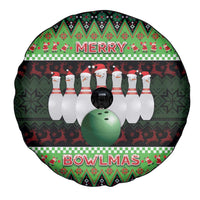 Bowling Christmas Spare Tire Cover Merry Bowlmas - Wonder Print Shop