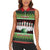 Bowling Christmas Women Sleeveless Polo Shirt Merry Bowlmas - Wonder Print Shop