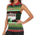 Bowling Christmas Women Sleeveless Polo Shirt Merry Bowlmas - Wonder Print Shop