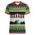 Bowling Christmas Women V-Neck T-Shirt Merry Bowlmas - Wonder Print Shop