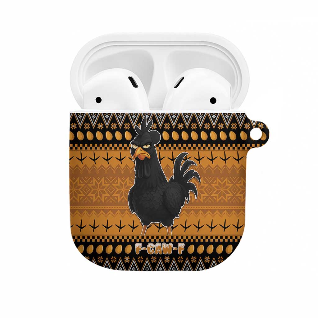 Chicken Christmas AirPods Case F Caw F - Wonder Print Shop