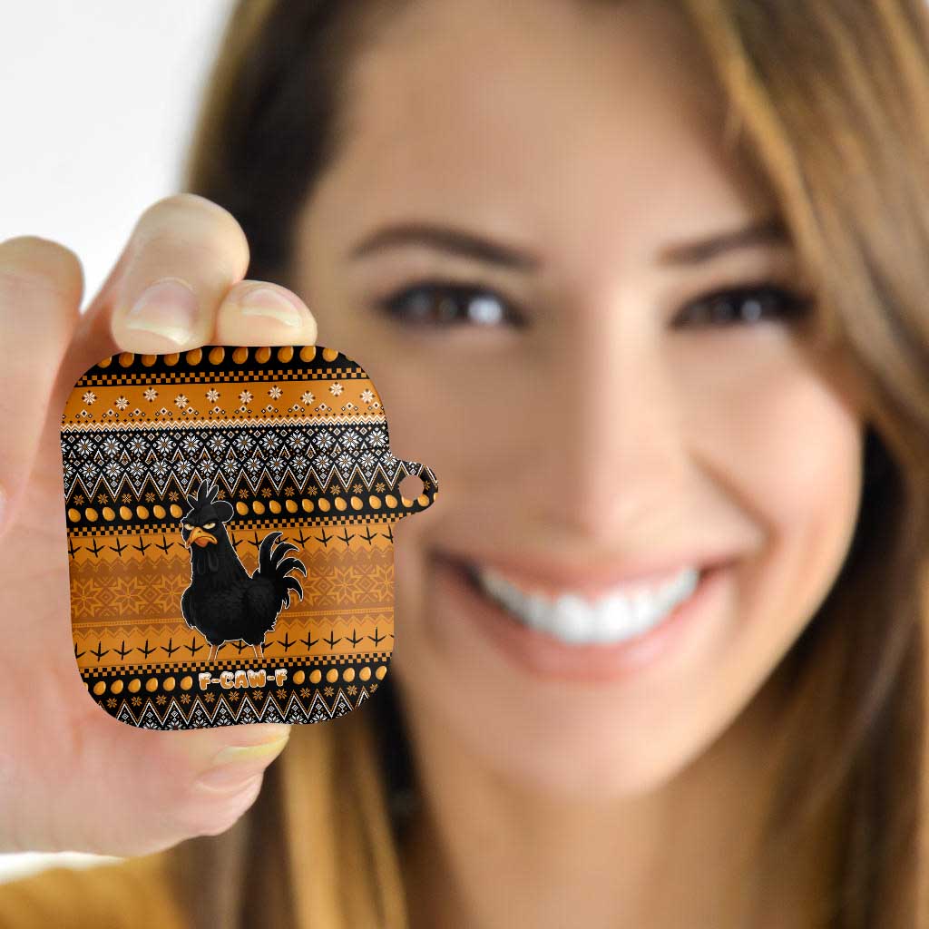 Chicken Christmas AirPods Case F Caw F - Wonder Print Shop