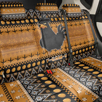 Chicken Christmas Back Car Seat Cover F Caw F - Wonder Print Shop