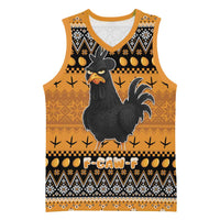 Chicken Christmas Basketball Jersey F Caw F - Wonder Print Shop