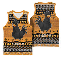 Chicken Christmas Basketball Jersey F Caw F - Wonder Print Shop