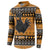 Chicken Christmas Button Sweatshirt F Caw F - Wonder Print Shop