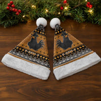 Chicken Christmas Santa Hat F Caw F - Wonder Print Shop