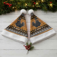 Chicken Christmas Santa Hat F Caw F - Wonder Print Shop
