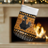 Chicken Christmas Stocking F Caw F - Wonder Print Shop