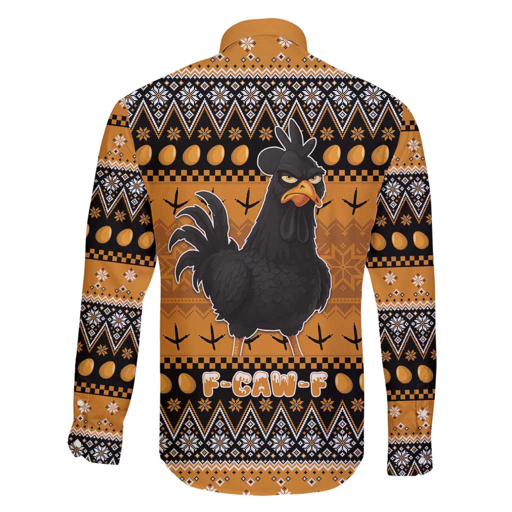 Chicken Christmas Family Matching Puletasi and Hawaiian Shirt F Caw F - Wonder Print Shop