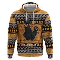 Chicken Christmas Hoodie F Caw F - Wonder Print Shop