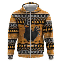 Chicken Christmas Hoodie F Caw F - Wonder Print Shop