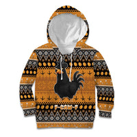 Chicken Christmas Kid Hoodie F Caw F - Wonder Print Shop