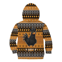 Chicken Christmas Kid Hoodie F Caw F - Wonder Print Shop