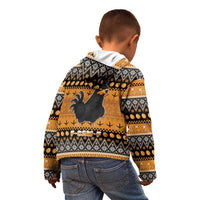Chicken Christmas Kid Hoodie F Caw F - Wonder Print Shop