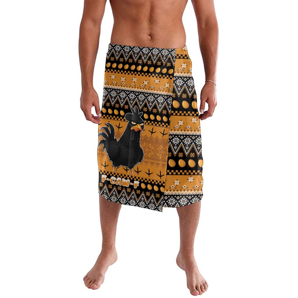 Chicken Christmas Lavalava F Caw F - Wonder Print Shop