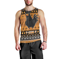 Chicken Christmas Men Tank Top F Caw F - Wonder Print Shop